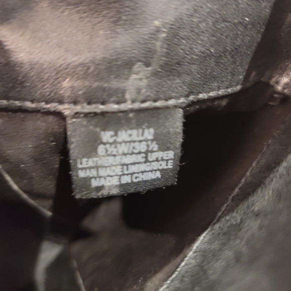 Vince Camuto Leather Jacilla 2 Tall Boots 6.5 - Picture 4 of 6